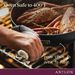 Anolon Advanced Home Hard Anodized Nonstick Frying Pan/Skillet, 10.25 Inch, Onyx_maomaolike.com