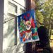 Chihuahua Christmas Reindeer House Flag Large Porch Sleeve Pole Decorative Outside Yard Banner Artwork Wall Hanging, Polyester, House Size, Multicolor_maomaolike.com