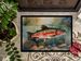 Trout Doormat Front Door Mat Indoor Outdoor Rugs For Entryway, Non Slip Washable Low Pile, 24H X 36W_maomaolike.com