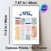 Books Of The Bible Painting Poster, Vibrant Categorized Typographic Poster, Clear Bible Books Classification Display, Ideal For Church And Study Room_maomaolike.com