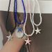 Spring Summer For Women Girl Cute Romantic Starfish Short Neck Jewelry Party Wedding Necklace Wholesale_maomaolike.com