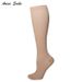 pressure socks calf socks women's nylon flat socks outdoor sports running slim leg socks autumn and winter elastic socks_maomaolike.com