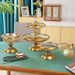 Nordic Light Luxury Style Crystal Glass Fruit For Home Living Room Coffee Table High-end Snack Candy Display Plate With_maomaolike.com
