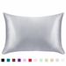 Pillowcase Satin Solid Color Simulation Silk Single Pillowcase Ice Silk Pillowcase_maomaolike.com