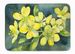 South Carolina Yellow Jessamine In Watercolor Memory Foam Kitchen Mat Machine Washable Anti-Fatigue Mat Cushion Comfort Bath Mat Or Kitchen Rug_maomaolike.com