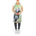 African Grey Parrot Apron Cooking Kitchen Server Baking Crafts Gardening For Adult Women Men, Unisex, Large, Multicolor_maomaolike.com