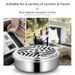 Anti Box Portable Mosquito Killer Repellent Stainless Steel Coil Tray Large Spiral Incense Burners Holder With Cover_maomaolike.com
