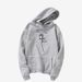 Women's Clothing autumn and winter new style hooded sweatshirt for women plus velvet student loose casual couple long sleeved tops for women_maomaolike.com