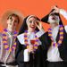 Pack Of 24 Halloween Party Item Flower Chains Halloween Themed Garlands Orange Purple Black Trick Or Treat Holiday Decoration Chain Accessories For Halloween Home Decoration Birthday Party Supplies_maomaolike.com