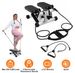 Stepper For Exercise Mini Fitness Stepper With 2 Resistance Bands LCD Monitor Max 330.7LBS Load Stair Stepper Quiet Stepper_maomaolike.com