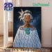 Maori Elderly Woman Painting Poster, Vibrant Traditional Tribal Tattoo Art Poster, Cultural Artistic Decor Suitable For Home, Living Room And Cultural_maomaolike.com