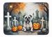 Boxer Spooky Halloween Memory Foam Kitchen Mat Machine Washable Anti-Fatigue Mat Cushion Comfort Bath Mat Or Kitchen Rug_maomaolike.com