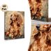 Long-haired Dachshund Painting Poster, Realistic Warm-toned Pet Portrait Poster, Delicate Fur Details, Ideal Wall Decor For Living Room, Bedroom And_maomaolike.com
