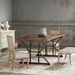 Wood Dining Table, Farmhouse 70.8" Kitchen Table For 6 People_maomaolike.com