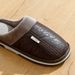 Men's Big Size Winter Slippers Indoor Pu Leather Home Fluffy Casual Slides Men Bedroom Comfy Shoes Houseshoes_maomaolike.com