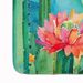 Arizona Saguaro Cactus Blossom In Watercolor Memory Foam Kitchen Mat Machine Washable Anti-Fatigue Mat Cushion Comfort Bath Mat Or Kitchen Rug_maomaolike.com
