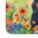 Bernese Mountain Dog Hippie Dawg Memory Foam Kitchen Mat Machine Washable Anti-Fatigue Mat Cushion Comfort Bath Mat Or Kitchen Rug_maomaolike.com