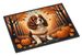 Cavalier Spaniel Fall Doormat Front Door Mat Indoor Outdoor Rugs For Entryway, Non Slip Washable Low Pile, 24H X 36W_maomaolike.com