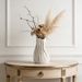 Minimalist Textured Vase Modern Ceramic Decor · Timeless Interior Style_maomaolike.com