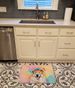 Great Pyrenees Hippie Dawg Memory Foam Kitchen Mat Machine Washable Anti-Fatigue Mat Cushion Comfort Bath Mat Or Kitchen Rug_maomaolike.com
