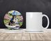 Greater Swiss Mountain Dog Spring Path Large Sandstone Coasters Pack Of 4 Absorbent Round Coasters Decor Gifts For Men Or Women, 4 In, Multicolor_maomaolike.com