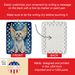 Maltese My Angel Porcelain Ornament Christmas Tree Hanging Decorations For Home Christmas Holiday, Rectangle, Gift, Multicolor_maomaolike.com