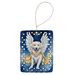 Kuvasz My Angel Porcelain Ornament Christmas Tree Hanging Decorations For Home Christmas Holiday, Rectangle, Gift, Multicolor_maomaolike.com