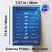 Music Dynamics Painting Poster, Stylish Blue Musical Notation Informational Poster, Practical Music Learning Reference For Music Classroom, Studio_maomaolike.com