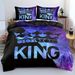 Cartoon Printed Duvet Cover Set - 3-Piece Lightweight Bedding (US/EU/AU Sizes), Digital Printing, Soft Polyester,_maomaolike.com