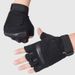 Tactical gloves Sports gloves men's fitness special forces tactical half finger gloves students cycling breathable gloves fingerless_maomaolike.com