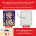 Westie King Of Mardi Gras Porcelain Ornament Christmas Tree Hanging Decorations For Home Christmas Holiday, Rectangle, Gift, Multicolor_maomaolike.com