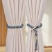 Cross-Border New Hand-Woven Wooden Hoop Tiebacks Buckles Living Room Curtain Accessories Factory Direct Wholesale_maomaolike.com