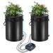 VEVOR DWC Hydroponics Grow System, Hydroponic Growing System With Top Drip Kit, Deep Water Culture 5-Gallon 2 Buckets, With Air Pump, Air Stones And Water Level Device For Leafy Vegetables_maomaolike.com