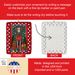 Azawakh Hound Holiday Christmas Porcelain Ornament Christmas Tree Hanging Decorations For Home Christmas Holiday, Rectangle, Gift, Multicolor_maomaolike.com