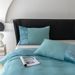 Home Garden Three Piece Set Solid Color Brushed Velvet Splicing High End Light Luxury Quilt Set_maomaolike.com