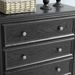 Modern 5 Drawers Dresser 5 Drawers Cabinet,Chest Of Drawers Closet Organizers And Storage Clothes Storage Drawers Cabinet For Living Room, Farmhouse Dresser Organizer WHITE_maomaolike.com