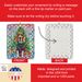 Basset Hound Christmas Porcelain Ornament Christmas Tree Hanging Decorations For Home Christmas Holiday, Rectangle, Gift, Multicolor_maomaolike.com