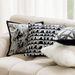 Home Garden Light Luxury Black And White Sofa Pillowcase Ins Style Modern Simple Living Room Soft Furnishing Jacquard Cushion Sofa Bed Cushion_maomaolike.com
