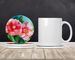 Alabama Camellia In Watercolor Large Sandstone Coasters Pack Of 4 Absorbent Round Coasters Decor Gifts For Men Or Women, 4 In, Multicolor_maomaolike.com