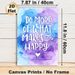 Inspirational Quote Painting Poster, Soft Watercolor Blue-purple Gradient With Stars And Heart Poster, Uplifting Motivational Decor Ideal For Bedroom_maomaolike.com