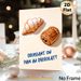 French Pastry Themed Painting Poster, Warm-toned Stylized Croissant & Pain Au Chocolat Poster, Appetizing Baked Goods Artwork, Suitable For Kitchen_maomaolike.com