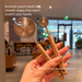 Coffee Bean Powder Long Wooden Handle Measuring 304 Stainless Steel 15g Gram Spice Spoon_maomaolike.com