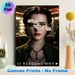 13 Reasons Why Themed Painting Poster, Mysterious Dark-toned Portrait With Quote Poster, Atmospheric Wall Art Ideal For Living Room, Bedroom Decor_maomaolike.com