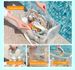 Beach New Transparent Swimming PVC Waterproof Clothing Storage Handheld Travel Large Capacity Makeup Toiletry Bag_maomaolike.com