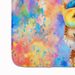 Corgi Hippie Dawg Memory Foam Kitchen Mat Machine Washable Anti-Fatigue Mat Cushion Comfort Bath Mat Or Kitchen Rug_maomaolike.com