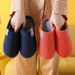 Women's Men's Thick Soft Bottom Home Household Plush Anti-slip Thermal Slippers Indoor Winter_maomaolike.com