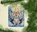 Shiba Inu My Angel Porcelain Ornament Christmas Tree Hanging Decorations For Home Christmas Holiday, Rectangle, Gift, Multicolor_maomaolike.com