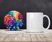 Colorful Hydrangeas Large Sandstone Coasters Pack Of 4 Absorbent Round Coasters Decor Gifts For Men Or Women, 4 In, Multicolor_maomaolike.com