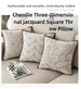 New Ins Style Chenille Matte Texture Three-dimensional Carved Pillow Nordic Simple Square Sofa Light Luxury Office Fresh Cushion Cover Home Decor_maomaolike.com