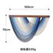 Wooden Board Curved Nordic Home Living Room Wall Hanging Cross-Border Handwoven Decorative Tapestry_maomaolike.com